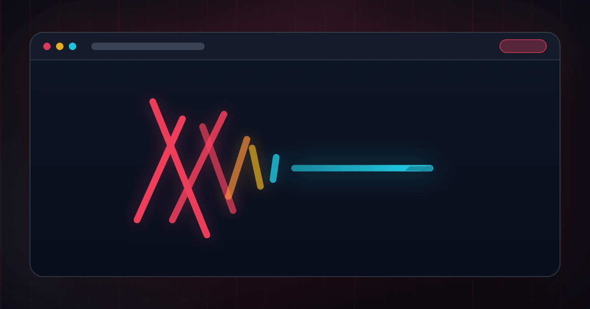 Lo zigzag del tilt che si placa in una linea calma